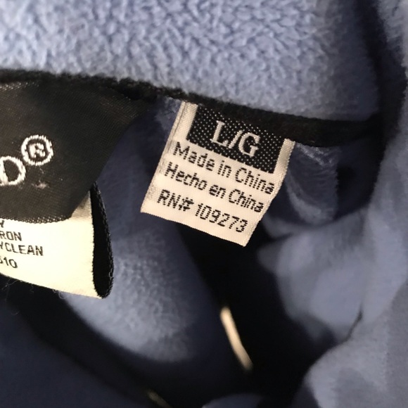 Black Diamond Full Zip Soft Shell L Blue Jacket - Picture 7 of 8